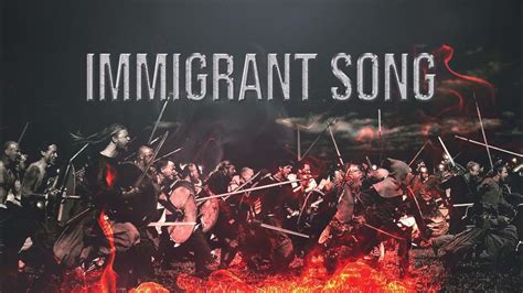  Immigrant Song är en storslagen hyllning till vikingarnas grymhet och rockens råa kraft